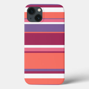 Living coral, red and violet Case-Mate iPhone case