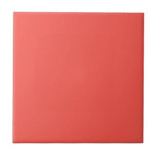 Living Coral Solid Color  Tile