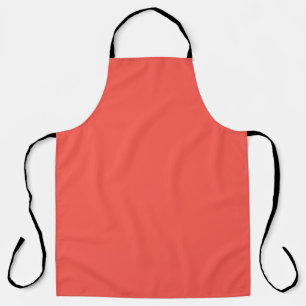 Living Coral Solid Colour Apron