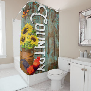 Living Country Shower Curtain