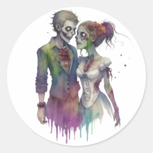 Living Dead Sweetheart  Classic Round Sticker