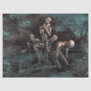 living dead tissue paper