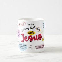 Living Each Day with Jesus Mug
