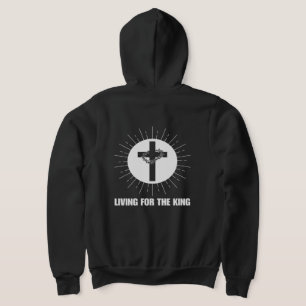 Living for the King Unisex Full-Zip Hoodie
