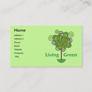 Living Green Business Card