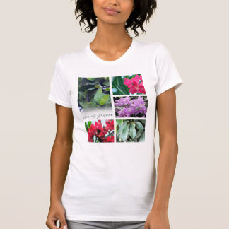 living green, leaves and flowers T-Shirt