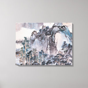 Living in the Mountains Canvas Print