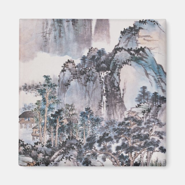 Living in the Mountains Magnet (Front)