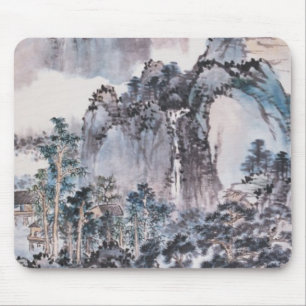 Living in the Mountains Mouse Mat