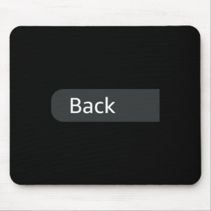 Living In The New World With An Old Soul (on Back) Mouse Mat