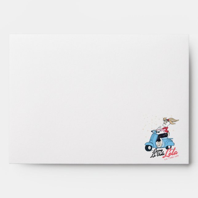 Living La Vida Lola Scooter Graphic Envelope (Front)