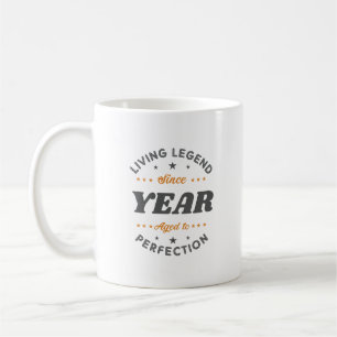 Living Legend Birthday Gift   Personalised Coffee Mug