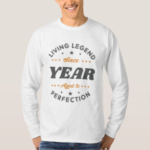 Living Legend Birthday Gift Personalised T-Shirt