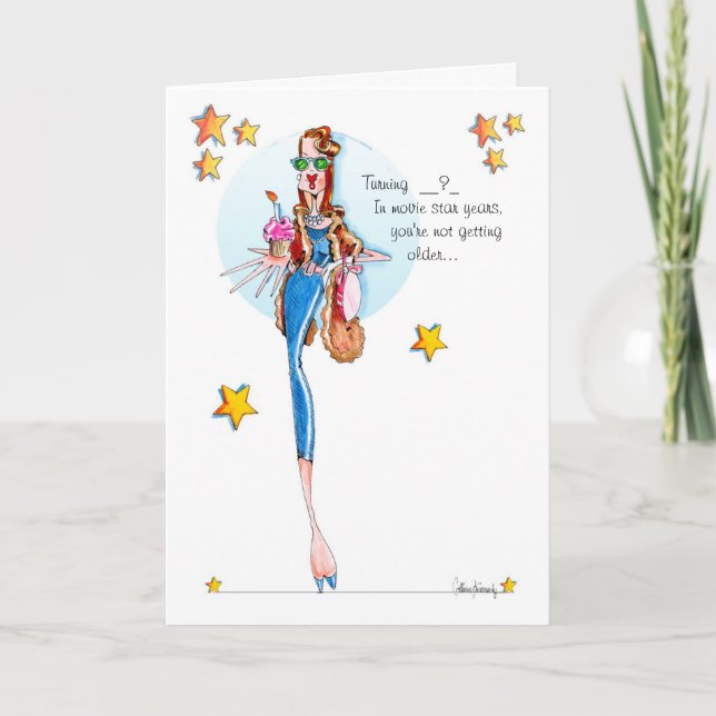 Living Legend funny women humour birthday card (Front)