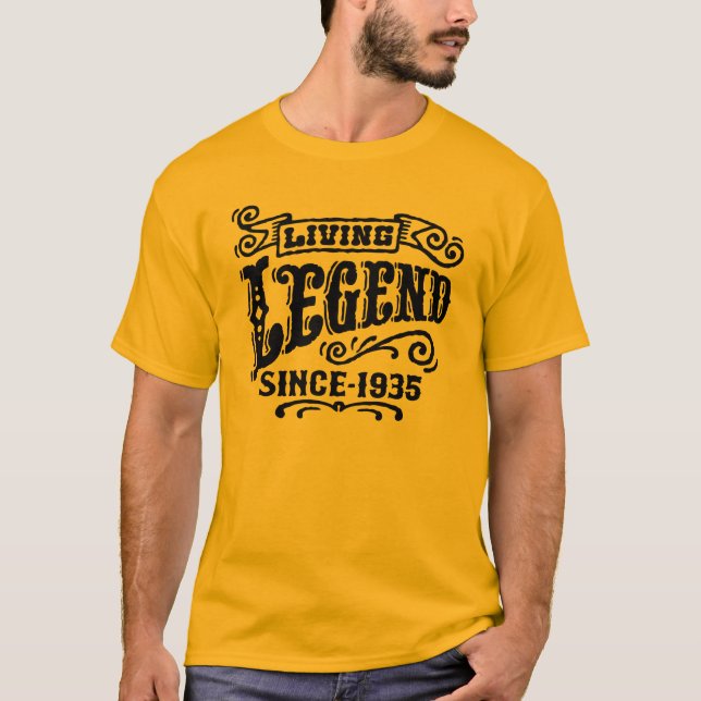 Living Legend Since 1935 T-Shirt (Front)