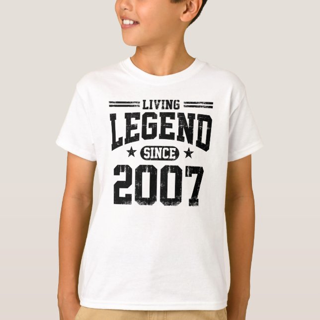 Living Legend Since 2007 T-Shirt (Front)