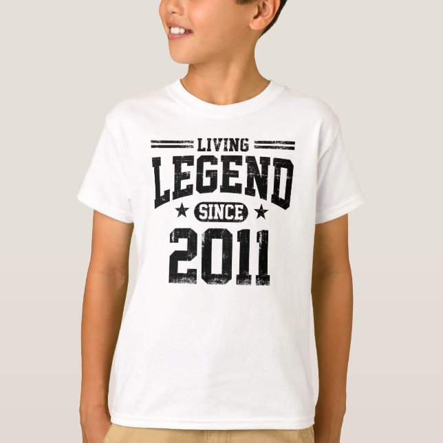 Living Legend Since 2011 T-Shirt (Front)