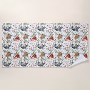 Living Life In Full Bloom Beach Towel
