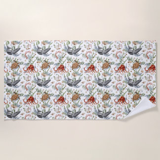Living Life In Full Bloom Beach Towel