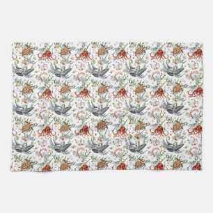 Living Life In Full Bloom Tea Towel