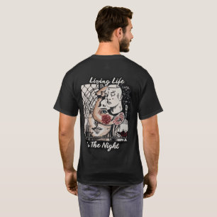 Living Life in The Night Graphic T-Shirt – Urban S