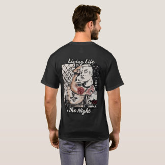 Living Life in The Night Graphic T-Shirt – Urban S