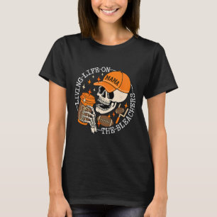 Living Life On The Bleachers Football T-Shirt