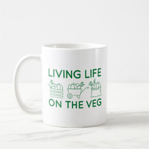 Living Life On The Veg Coffee Mug