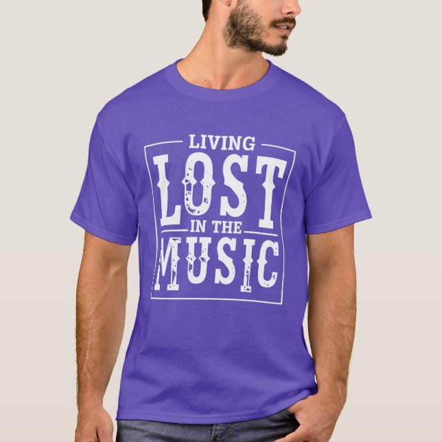Living Lost Inhe Music Music Producer boy T-Shirt (Front)