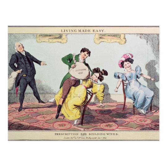 Living Made Easy: Prescription for scolding Postcard
