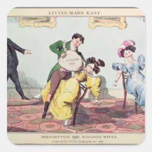 Living Made Easy: Prescription for scolding Square Sticker