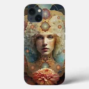Living Mandala Visionary Art iPhone 13 Case
