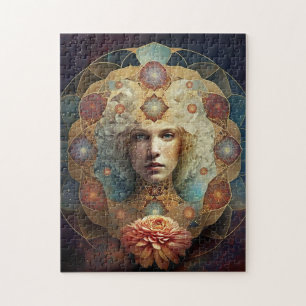 Living Mandala Visionary Art Jigsaw Puzzle