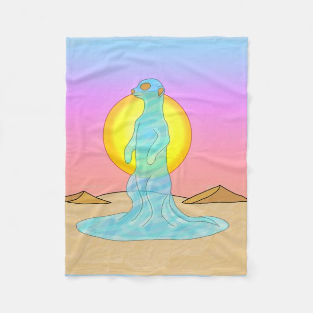 Living Mirage Fleece Blanket (Front)