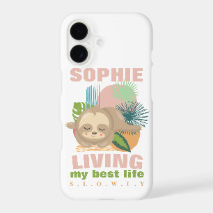 Living My Best Life Cute Sloth Funny