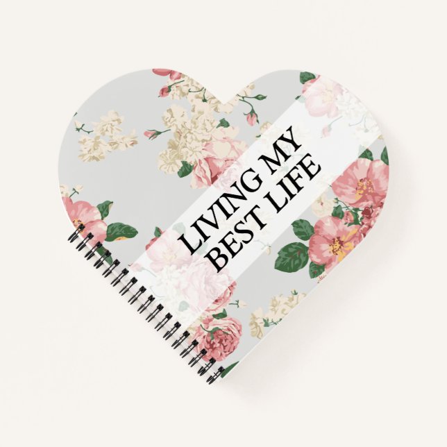 Living My Best Life Notebook (Front)