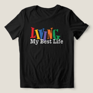 Living My Best Life Tri-Blend Shirt