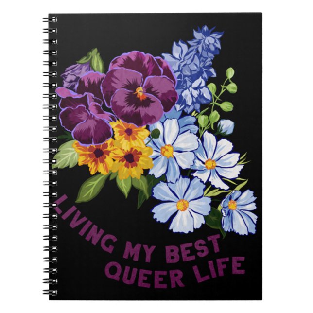 Living My Best Queer Life  2 Notebook (Front)