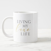 Living My LUXE Life 20 oz. mug