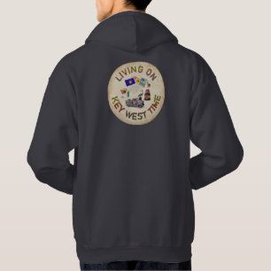 Living on Key West Time Hoodie