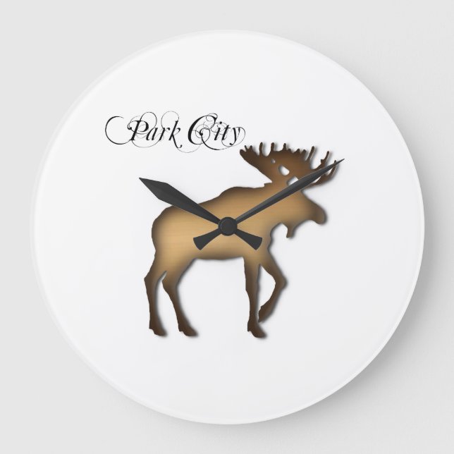 Living on Park City Time Clock (Front)