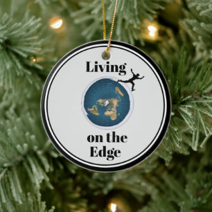 Living on the Edge Ornament