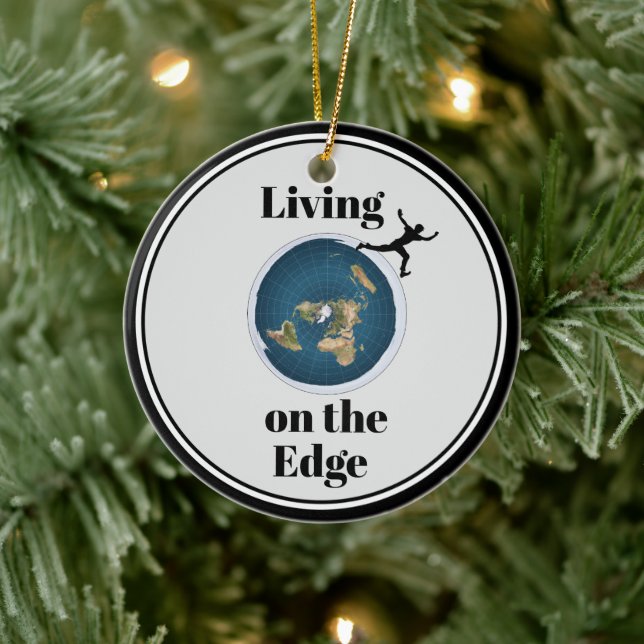 Living on the Edge Ornament (Tree)