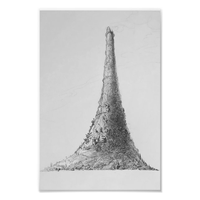 Living on the Edge Photo Print (Front)