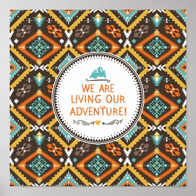 Living Our Adventure Poster (Front)