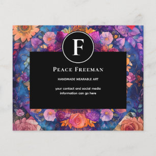 Living Petals Floral Mandala Design Flyer