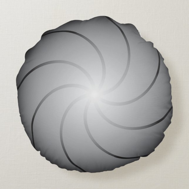 Living Room bore cool spiral pillow (Back)