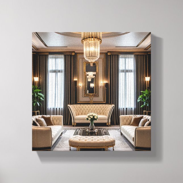 Living Room Canvas Print (Front)