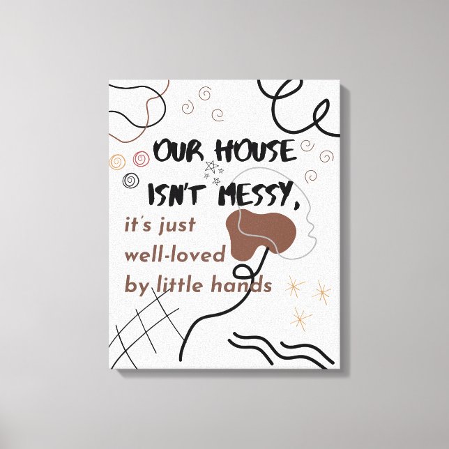 Living Room Funny Wall Art (Front)