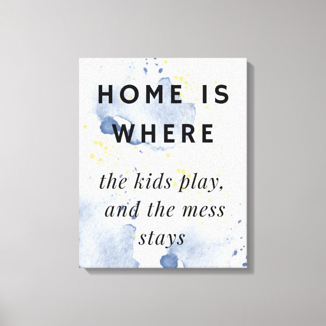 Living Room Funny Wall Art (Front)